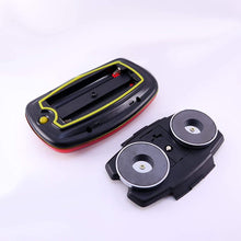 Red led light, battery powered, magnetic, heavy duty magnets,