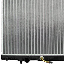 ECCPP Auto Parts Plastic Aluminum Replacement Radiator for 2004 Mitsubishi Lancer Wagon Sportback Ralliart