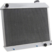 CoolingSky 52MM 3 Row Core Aluminum Radiator +16" Fan W/Shroud Combo & Relay Kit for 1961-1966 Chevy C/K 10 20 30 Pickup Truck, More GM Models丨Direct Replacement