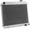 CoolingSky 52MM 3 Row Core Aluminum Radiator +16