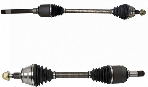 TRQ Front Complete CV Axle Shaft Assembly LH RH Pair 2pc for W164 X164 ML GL