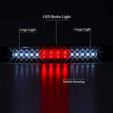 Sanzitop LED Third Brake Light Cargo Lamp Tail Light fit for 99-06 Chevrolet Silverado/GMC Sierra 1500-3500 HD, 2007 Chevrolet Silverado/GMC Sierra 1500-3500 HD Classic (Black Housing Smoke Lens)