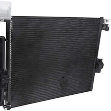 ECCPP Auto Parts Air Conditioning A/C AC Condenser Aluminum A/C AC Condenser Replacement Radiator for CU3393 2005-2013 Toyota Tacoma 2.7L 4.0L CU3393