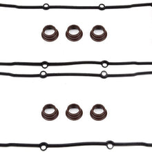 SCITOO Timing Belt Water Pump Kit and Valve Cover Gasket Fits 98-04 Honda Isuzu 3.2 3.5 6VD1 6VE1 Timing Belt Kit Water Pump