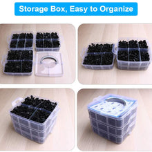 GLK 636Pcs Car Push Retainer Clips Plastic Fasteners Kit with 16 Most Popular Size Nylon Bumper Fender Panel Clips Push Pin Rivets for Toyota GM Ford Honda Chrysler