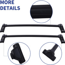 ACUMSTE Aluminum Car Top Luggage Roof Rack Cross Bar, Compatible for 2007-2011 Honda CRV Carrier Adjustable Frame