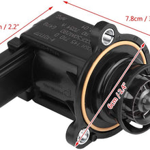 KIMISS Turbo Bypass Valve, for Audi A3 A4 TT VW Eos CC GLI 06H145710D, Car Turbocharger Bypass Valve Cutoff Valve