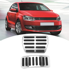 Akozon Brake Pedal 2pcs No-Slip Car Pad Foot Rest Simple Installation Fits for Bora