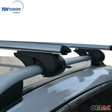 Roof Rack Cross Bars | Adjustable Aluminum Cargo Carrier Rooftop Luggage Crossbars Fits BMW X7 2019-2021
