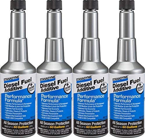 Stanadyne Performance Formula Diesel Fuel Additive - Pack of 4 Pint Bottles - Part # 38565