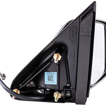Passenger Side Mirror for Cadillac Escalade Chevy Blazer Suburban Tahoe GMC Yukon C/K 1500 2500 3500 (1988 1989 1990 1991 1992 1993 1994 1995 1996 1997 1998 1999 2000) Black Non-Heated Power Adjusting