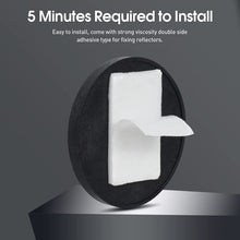 NTHREEAUTO Red Reflectors Motorcycle Safety Reflector Reflective Sticker Universal Compatible with Bicycle, Bike, Trailer, Cars, Trucks, Boat, ATV, Dirt Bike, Driveway