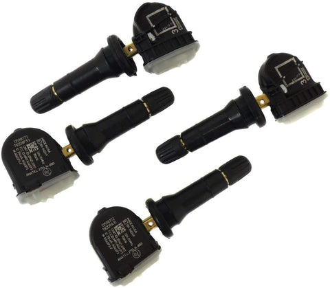 Set of 4 13598772 13581558 New Gm Tpms Tire Pressure Monitoring System Sensor Oem