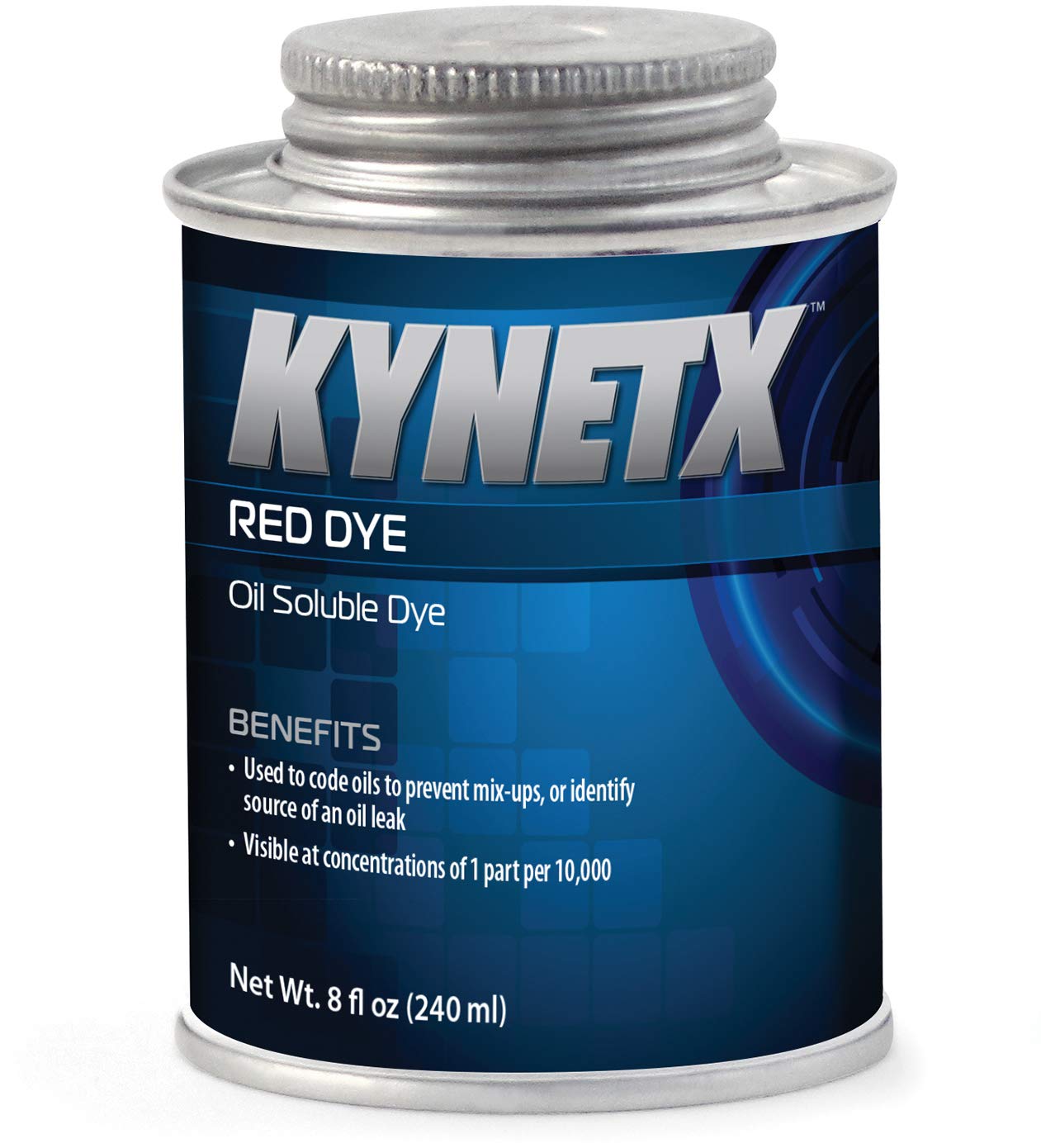 KYNETX Red Dye, Concentrated Oil Soluble, 8 oz Can