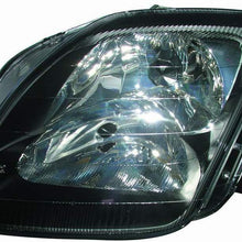 Depo 317-1139P-US2 Honda Prelude Headlight Unit with Black Bezel