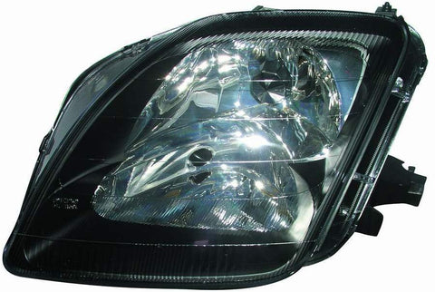 Depo 317-1139P-US2 Honda Prelude Headlight Unit with Black Bezel