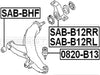 FEBEST SAB-B12RR Control Arm Bushing