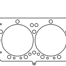 Cometic Gasket C5474-027 Cylinder Head Gasket, 4.080 in Bore, 0.027 in Compression Thickness, Multi-Layered Steel, Vortex, Small Block Chevy, Each