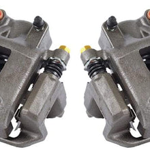 Callahan CCK11478 [2] FRONT Premium Grade OE Semi-Loaded Caliper Assembly Pair Set