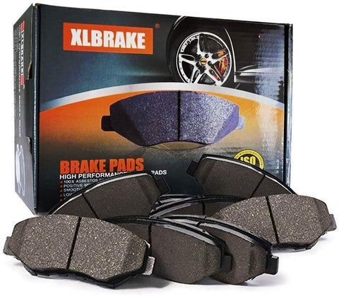 XLBRAKE Front & Rear Ceramic Brake Pads For Hyundai Elantra Veloster Soul