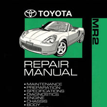 bishko automotive literature 2001 Toyota MR-2 Shop Service Repair Manual Book Engine Drivetrain OEM