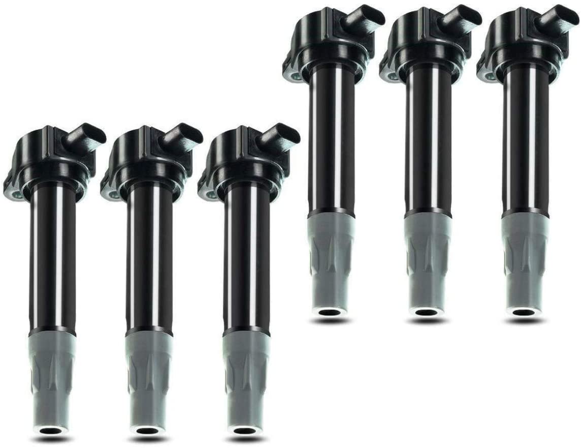 Set of 6 Ignition Coils Pack for Sebring 300 Pacifica Dodge Charger Magnum Nitro Avenger