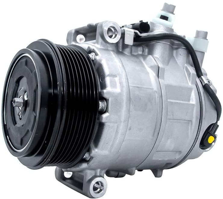 FKG AC Compressor and A/C Clutch CO 10808JC fit for 2009-2014 Porsche Boxster Cayman 3.4L, 2011-2014 Porsche Panamera 3.6L 4.8L, 2006-2009 Mercedes-Benz E350 3.5L