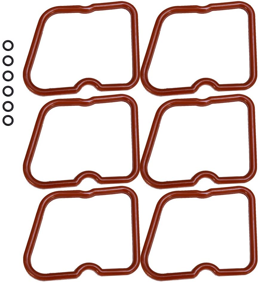 Valve Cover Gasket Set 3902666 for Dodge Cummins 12 V 5.9L 12V 6BT 5.9 L （6 PCS)