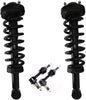 Detroit Axle - Pair 2 Front Struts and Coil Springs Assembly w/ 2 Sway Bar Links for 2004 2005 Ford F-150 RWD