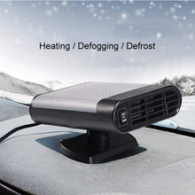 JXHD 12V Car Heater/Windshield Snow Defogger Defroster for Winter Cars,2 Colors Optional,Black-Red