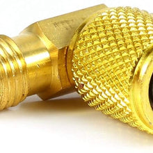 Reunion Multifunctional R134A R12 Car A/C Air Conditioner Refrigeration Converting Adapter Connector Hose Set Kit Metal Material