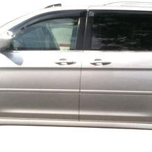 Window Visor Compatible With 2005-2007 Honda Odyssey | Acrylic Black Slim Style Sun Rain Guards Cover By IKON MOTORSPORTS | 2006