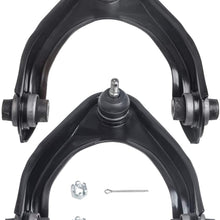 TUCAREST 2Pcs K90450 K90451 Left Right Front Upper Control Arm and Ball Joint Assembly Compatible With 1997 1998 1999 2000 Acura EL 1996-2000 Honda Civic Driver Passenger Side Suspension