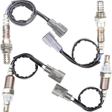 higherbro 4x Oxygen O2 sensor 1 & 2 for 2007-2009 Toyota Tundra 2008-2009 Sequoia Upper Lower Upstream + Downstream