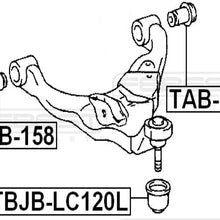 FEBEST TAB-156 Front Lower Arm Bushing