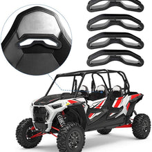 4 Pack UTV Pass Through Bezel, Harness Pass-Through Seat Bezel Insert for Polaris RZR XP1000 900 S XC General