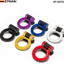EPMAN Universal ABS Simulation/Dummy Towing Hook Stylish Car Accessories Design Hooks Car Tuning (Silver)