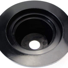 iJDMTOY (2) Universal Rubber Housing Seal Caps Compatible With Headlight Install Xenon Headlight Kit, Aftermarket Headlamp or Retrofit