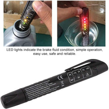 Brake Fluid Tester - Car Auto Brake Oil Fluid Liquid Tester Pen LED Indicator Diagnostic Tool for DOT3/4/5.1