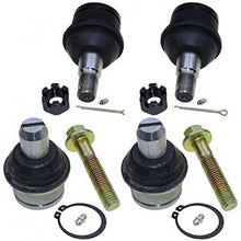 DLZ 4 Pcs Front Suspension Kit-Upper Lower Front Ball Joint Compatible with Explorer RWD 1991-1994, Ranger RWD 1989-1997, B2300 B4000 RWD 1994-1997, B3000 RWD 1994-1996