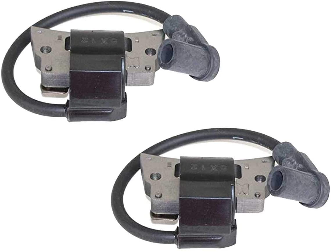 PARTSRUN Ignition Coil Replaces Kawasaki Engine FD731V Left and Right Coil Ignition 21121-2105 and 21121-2106#1 and #2 for John Deere X540 Trigger Coil MIU11218 MIU11219-2 Pack,ZF330V