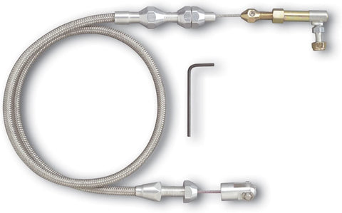 Lokar TCP-1000HT Polished Hi-Tech Throttle Cable