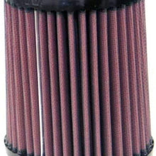 K&N Universal X-Strm Clamp-On Filter: High Performance, Premium, Replacement Engine Filter: Flange Diameter: 2.75 In, Filter Height: 5.5625 In, Flange Length: 0.8125 In, Shape: Oval Straight, RX-5090