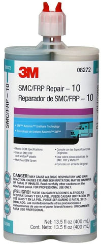 3M SMC/Fiberglass Repair Adhesive-10, 08272, Green, 400 mL Cartridge