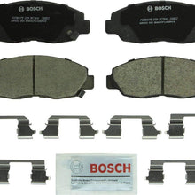 Bosch BC764 QuietCast Premium Ceramic Disc Brake Pad Set For: Honda Accord, Insight, Front