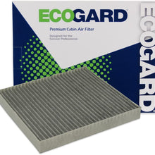 ECOGARD XC35762C Premium Cabin Air Filter with Activated Carbon Odor Eliminator Fits Audi Q7 2007-2016, Q7 DIESEL 2009-2015 | Porsche Cayenne 2003-2018