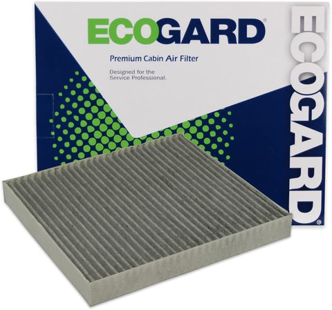 ECOGARD XC35762C Premium Cabin Air Filter with Activated Carbon Odor Eliminator Fits Audi Q7 2007-2016, Q7 DIESEL 2009-2015 | Porsche Cayenne 2003-2018