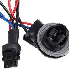 uxcell 2pcs 3157 LED Turn Signal Light Anti Flicker Resistor Canceller Decoder 50W DC 12V 8R