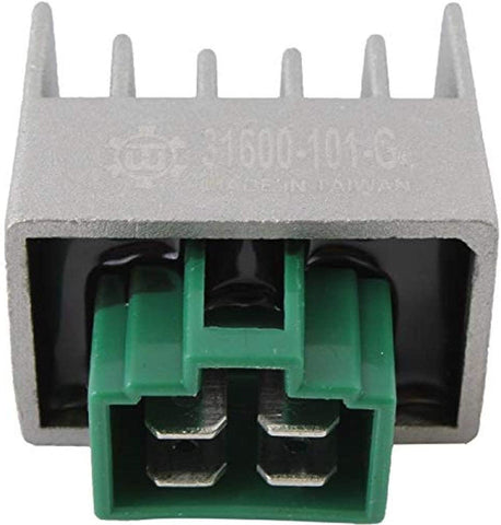 DB Electrical AYA6027 Voltage Regulator Compatible With/Replacement For Yamaha RT180 TT90 125E TTR230 TTR90 TTR90E Razz SH50 AP8224102 ESP10054 2728107000 31600-KRM-851 21066-0029 21066-0046 SH681-12