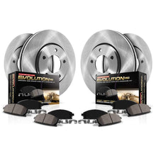 Power Stop KOE8666 Autospecialty Front and Rear Brake Kit-OE Brake Rotors & Ceramic Brake Pads